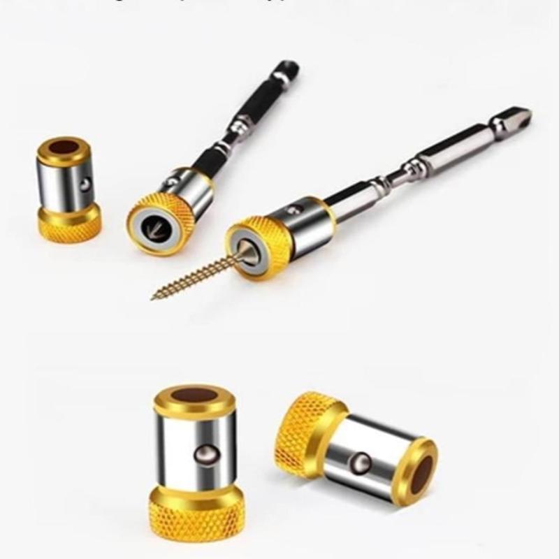 ScrewdriverTip Magnetischer Bithalter, Verstellbarer Ring 2er-Set