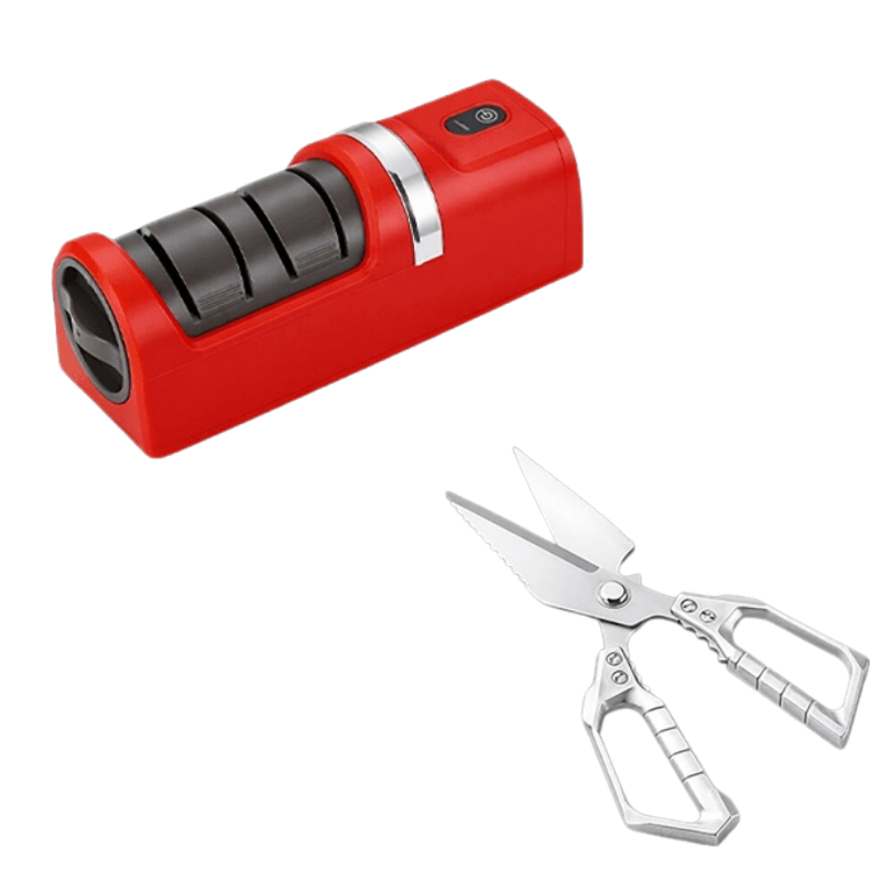 EdgeSharpener – Elektrisches Schärfsystem mit Zubehör-Option