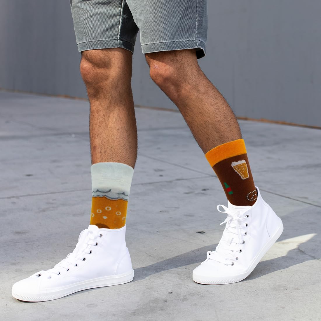 Biersocken Oktoberfest Motivsocken, Unisex 2er-Set