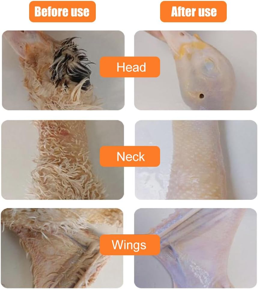 FeatherPlucker Aufladbarer Federentferner, Tragbares Gerät Für Geflügel