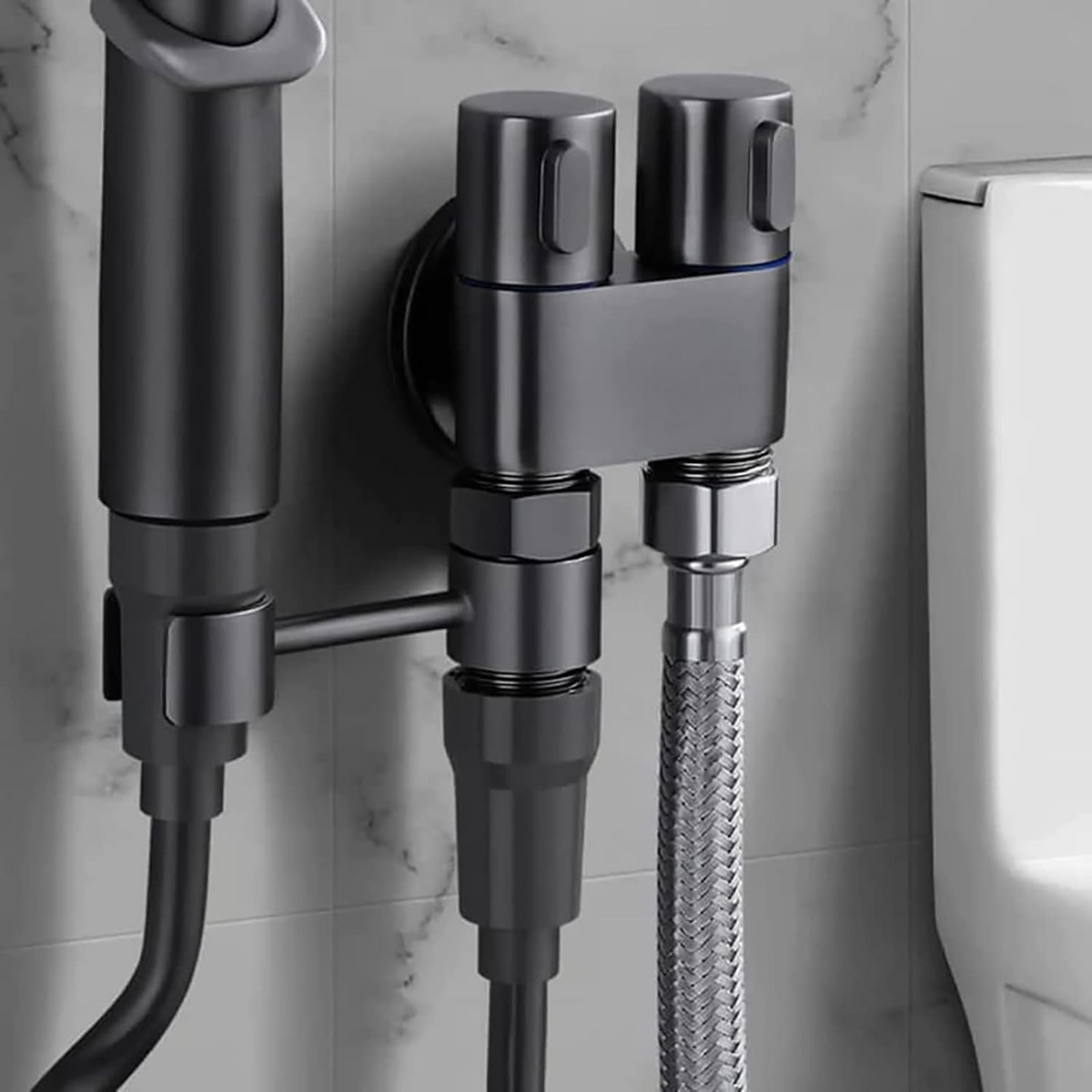 PremiumBidet Handbrausen-Set Mit Dualventil
