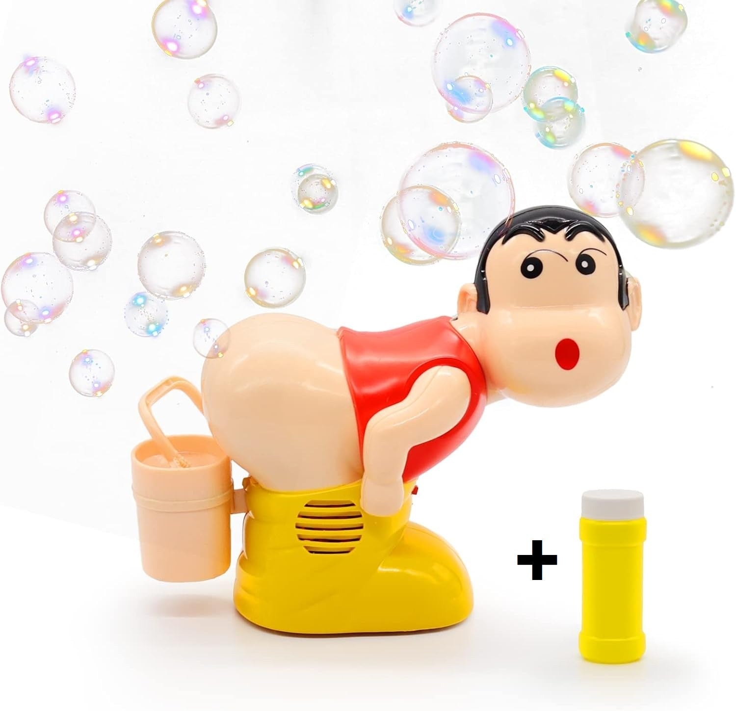 BubbleFun Elektrischer Seifenblasenbläser Scherzfigur
