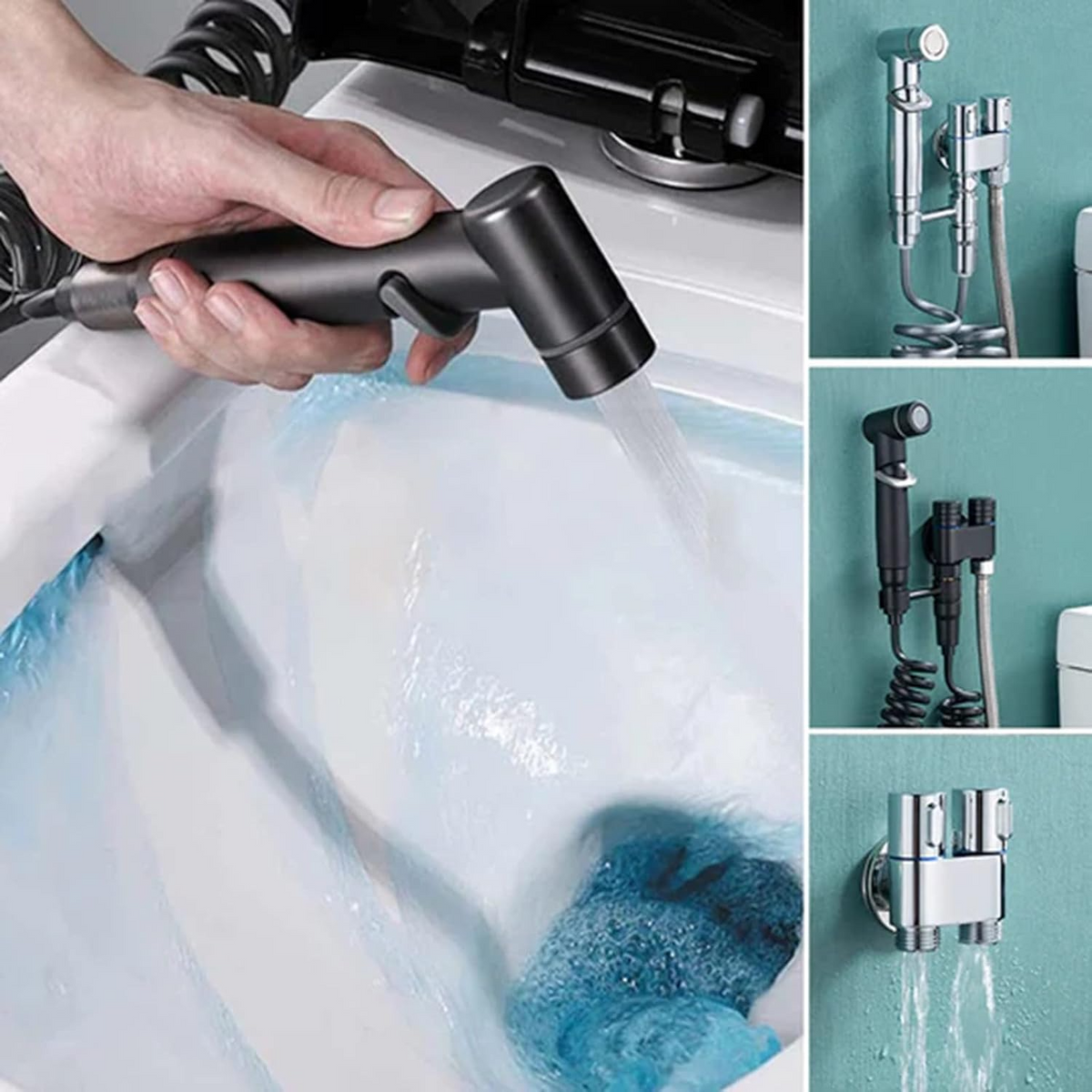 PremiumBidet Handbrausen-Set Mit Dualventil
