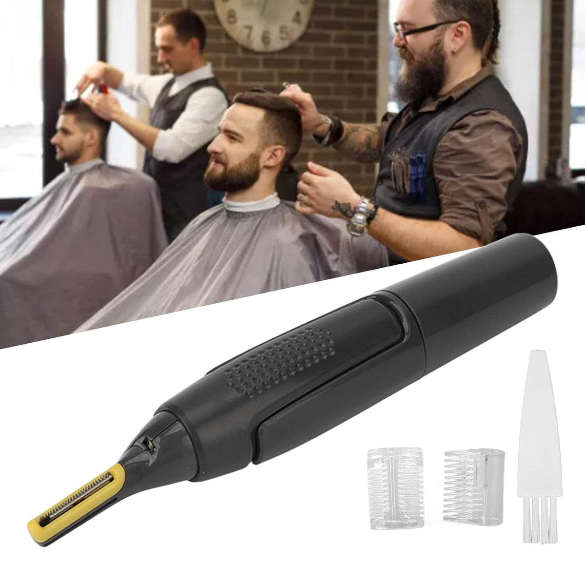 MultiTrimmer Präzisionstrimmer Ohren Nase, Ultraschlank 2er-Set
