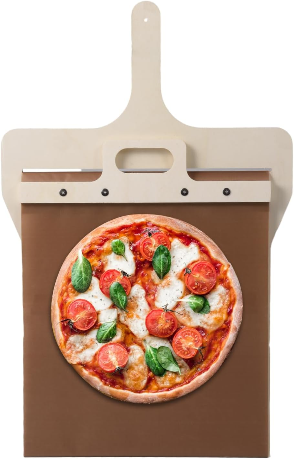 PizzaPeel Anwendung mit Pizza
