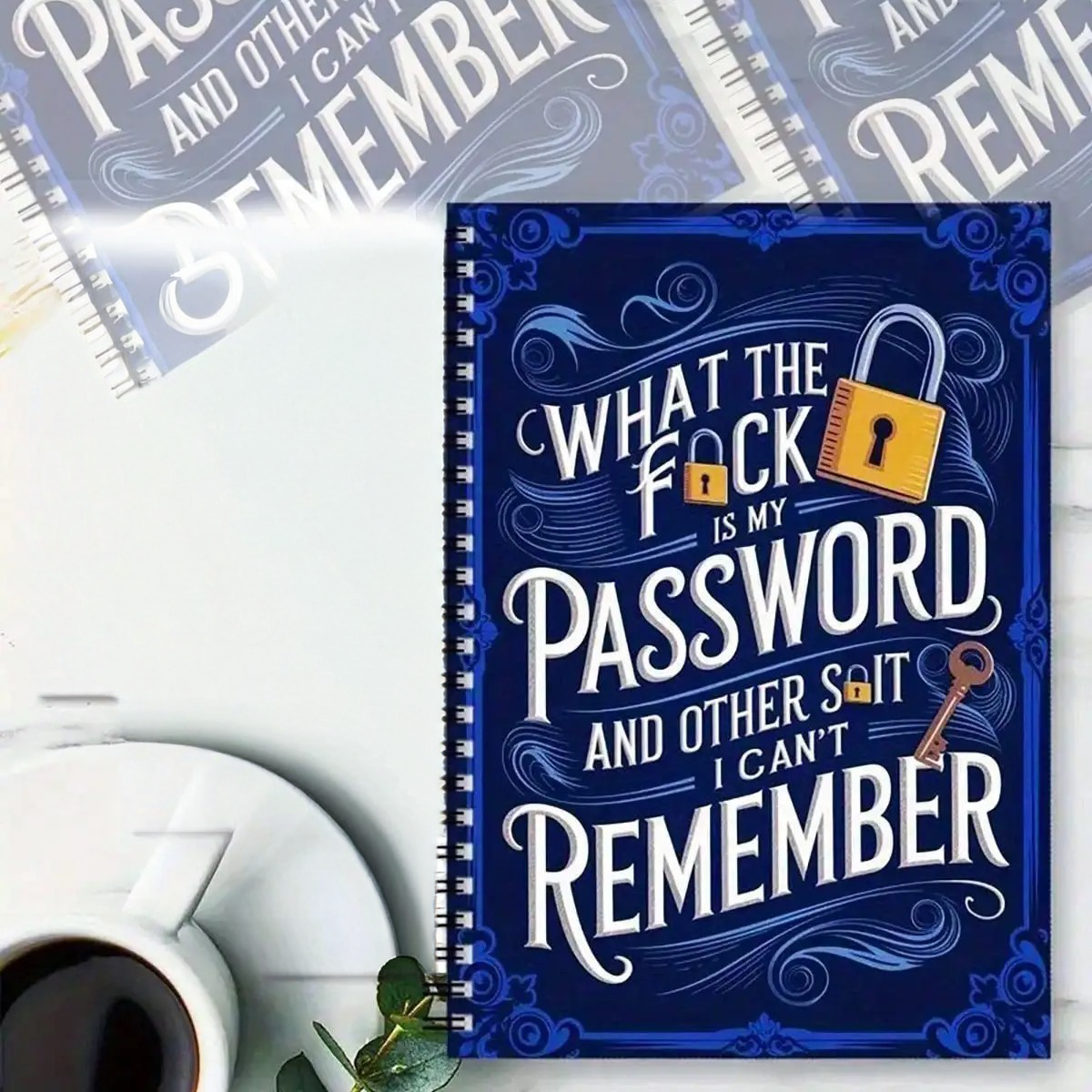 PasswordKeeper Passwortbuch Mit Diskretem Design
