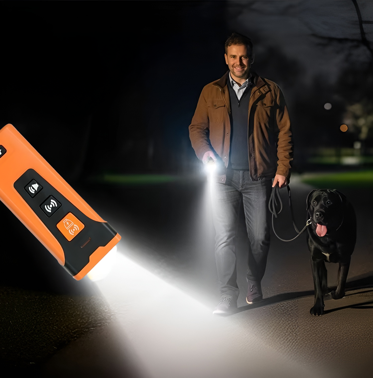 DogFri PetTrainer, Anwendung Spaziergang