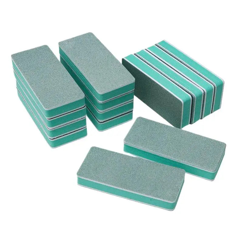 PolishingBlock Polierblock-Set – mehrere Blöcke im Stapel, weiß und mintgrün