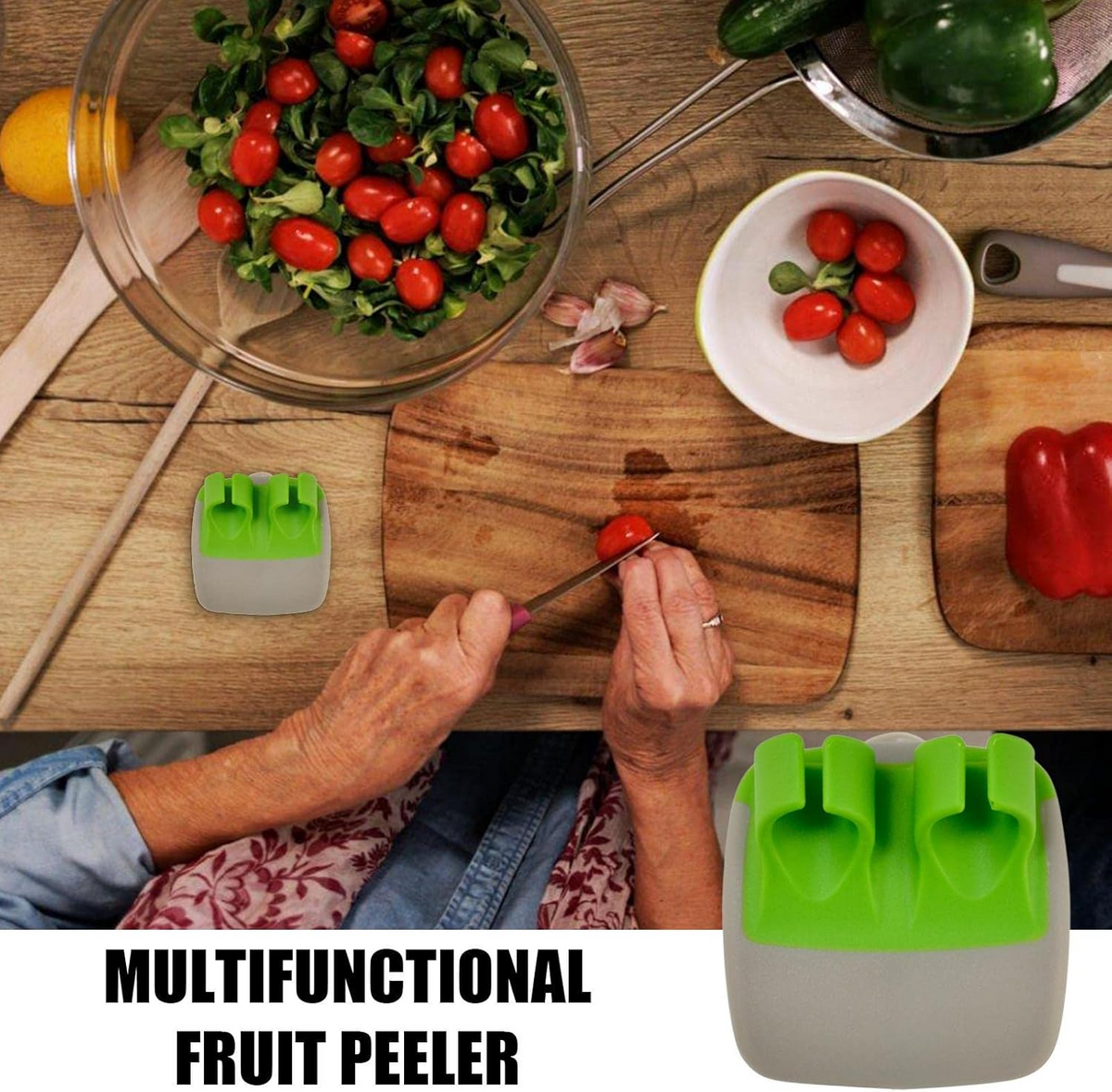 SafePeeler Multifunktionaler Obst- Und Gemüseschäler
