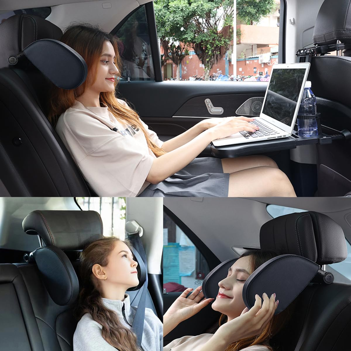 HeadrestPillow – Ergonomisches Verstellbares Auto-Kopfstützenkissen