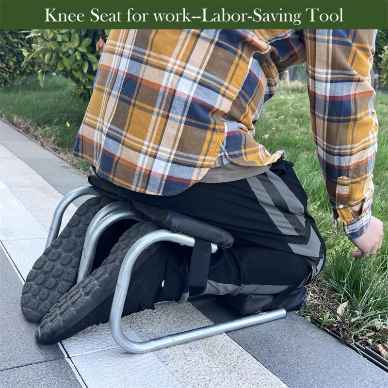 KneeSupport – Tragbarer Gartenkniestuhl und Hocker