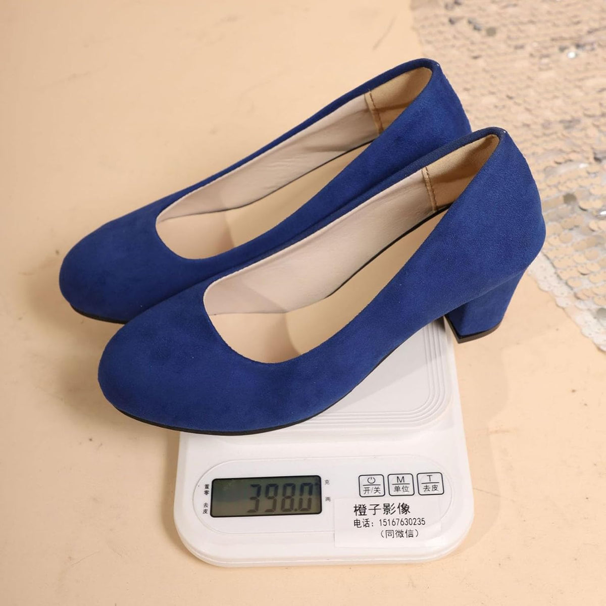 Trachtenschuhe Damen Oktoberfest, Samt Pumps Leopardenmuster