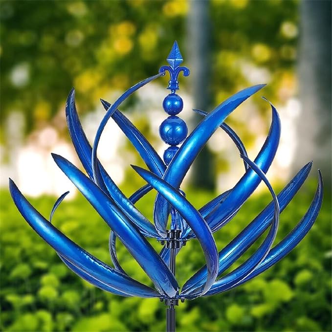 Metall Windspiel für den Garten – Drehbares Design