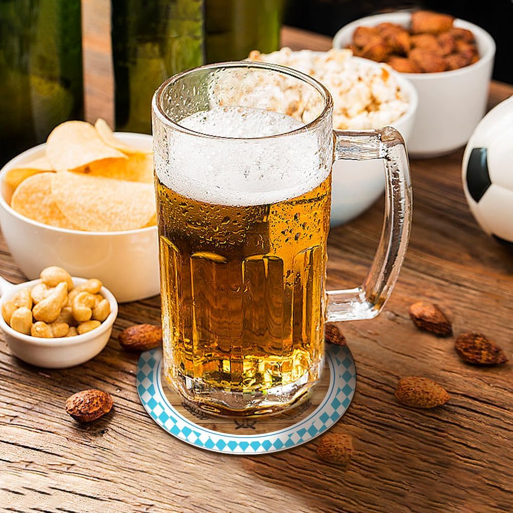 Oktoberfest Bierdeckel Set, O'zapft is 48er-Set