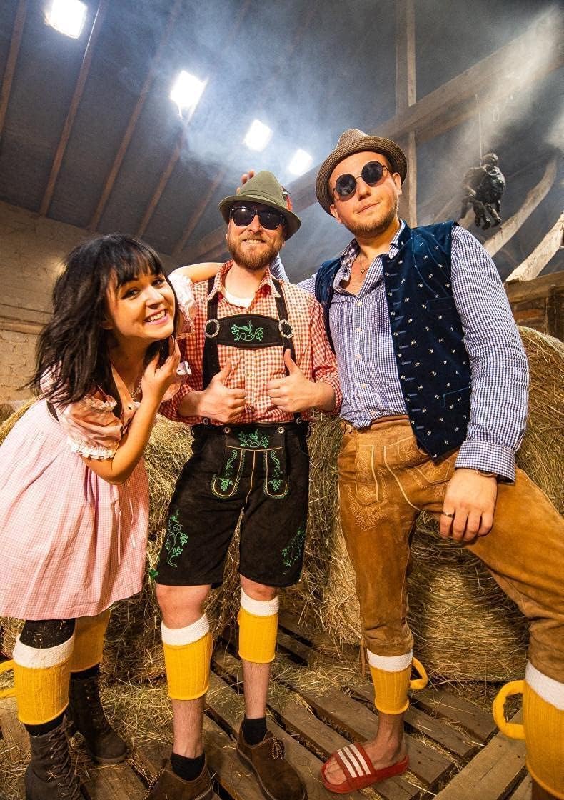 Wadlmäß Socken Oktoberfest, Bierkrug-Design 1 Paar