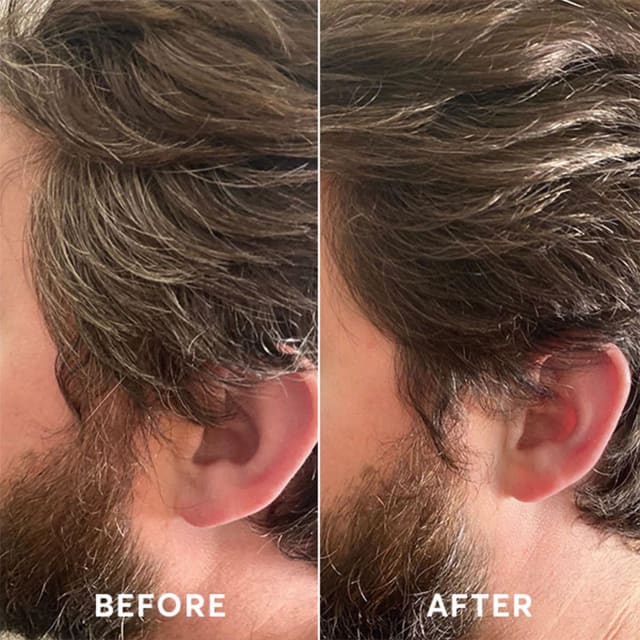 DyeShampoo Anwendung auf dem Haar