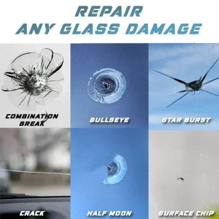 GlassRepair – Harz-Reparaturset für Glasrisse