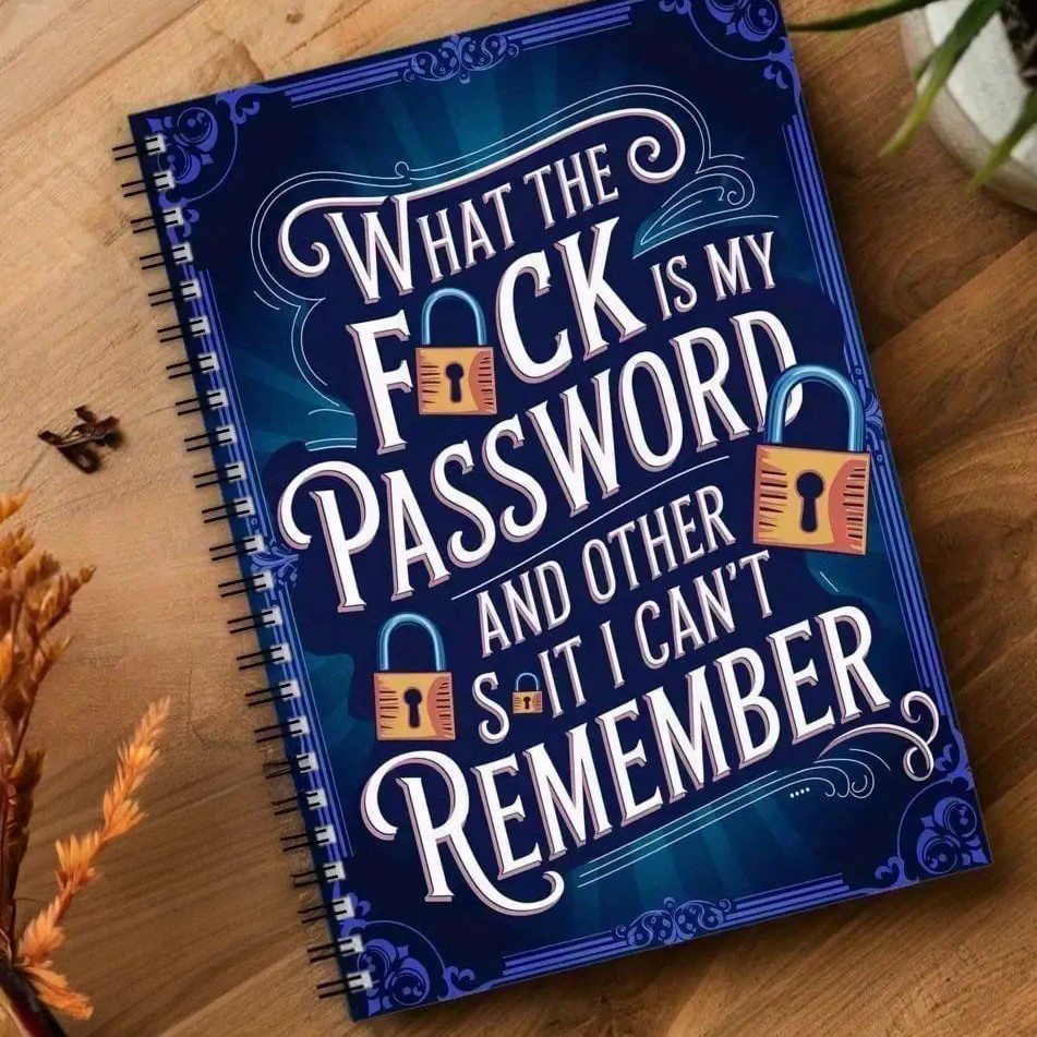 PasswordKeeper Passwortbuch Mit Diskretem Design