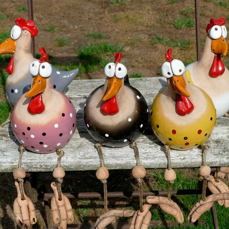 RoosterDecor – Hahn-Ornament für die Gartendekoration