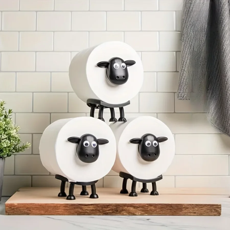 TissueHolder Dekorativer Toilettenpapierhalter Im Schafdesign