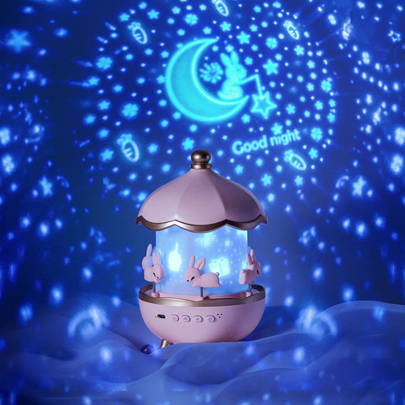 BunnyProjector – Wechselnder LED-Nachtlichtprojektor