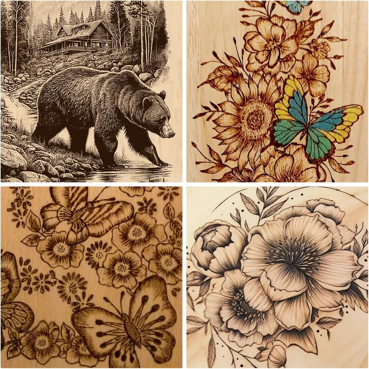 PyrographyKit – DIY Holzbrand-Set mit mehreren Spitzen