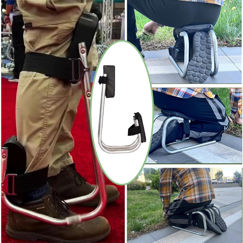 KneeSupport – Tragbarer Gartenkniestuhl und Hocker