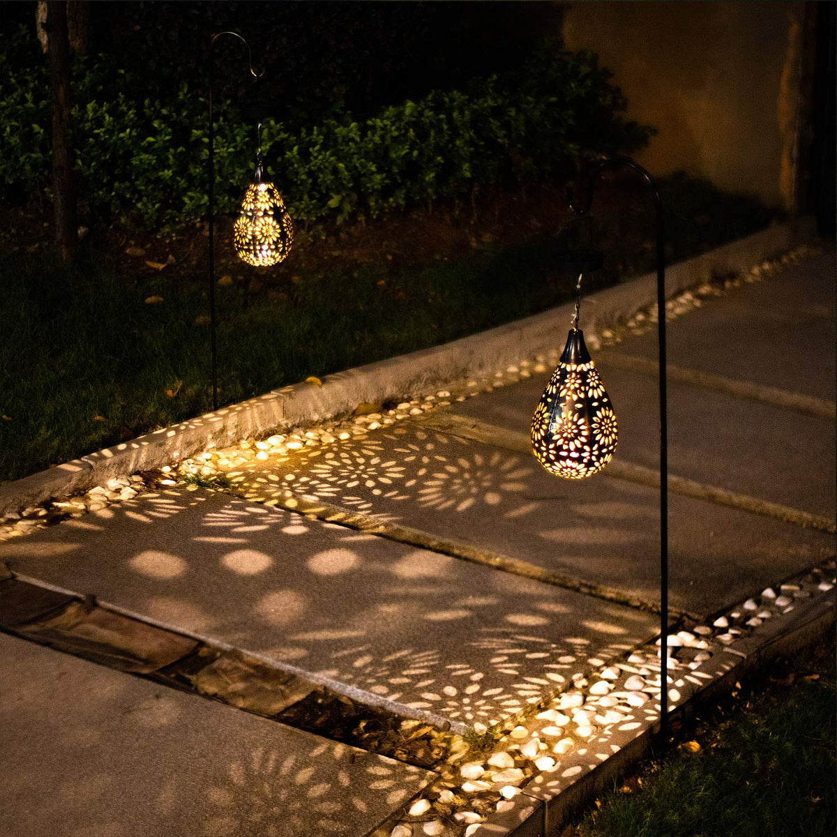 DropLight – Solarbetriebene Außen-Gartenbeleuchtung