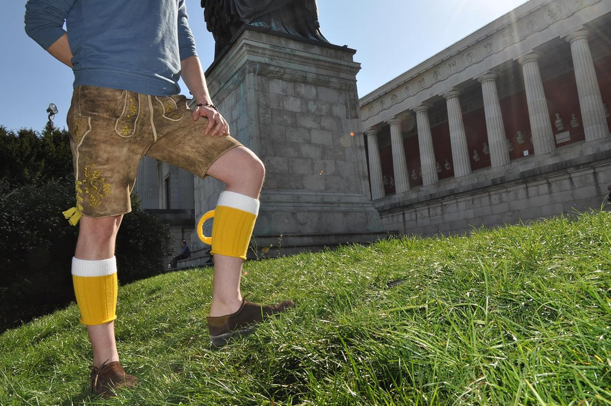 Wadlmäß Socken Oktoberfest, Bierkrug-Design 1 Paar