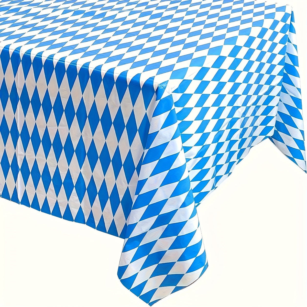 Oktoberfest Tischdecken-Set Rautenmuster, 137x274cm 5 Stück