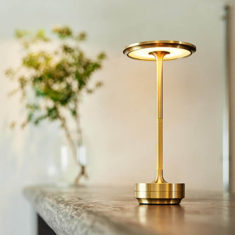 LuxeLamp – Touch-Nachttischlampe mit drei Lichtfarben