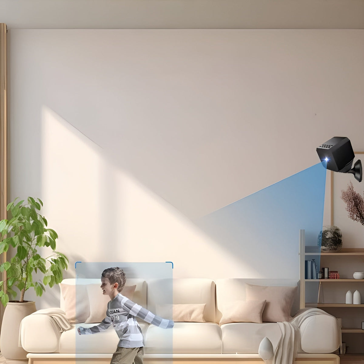 CompactCamera Kabellose HD Nachtsicht-Überwachungskamera