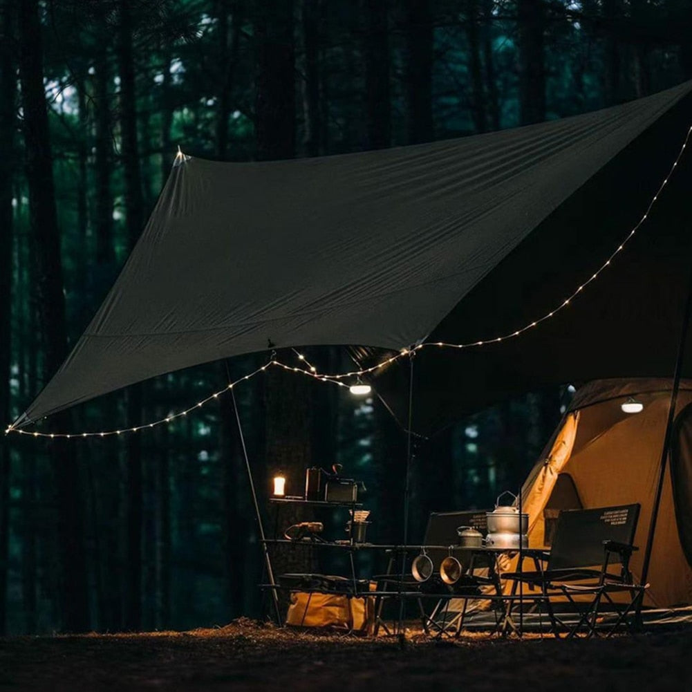 Tragbare LED-Lichterkette Wasserdicht – Wiederaufladbar