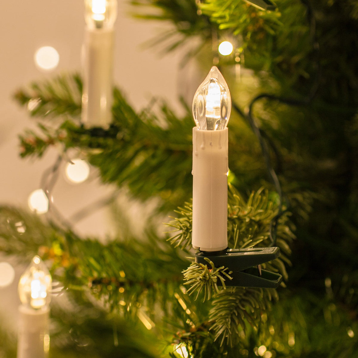 LED-Weihnachtsbaumkerzen Lichterkette – 50er
