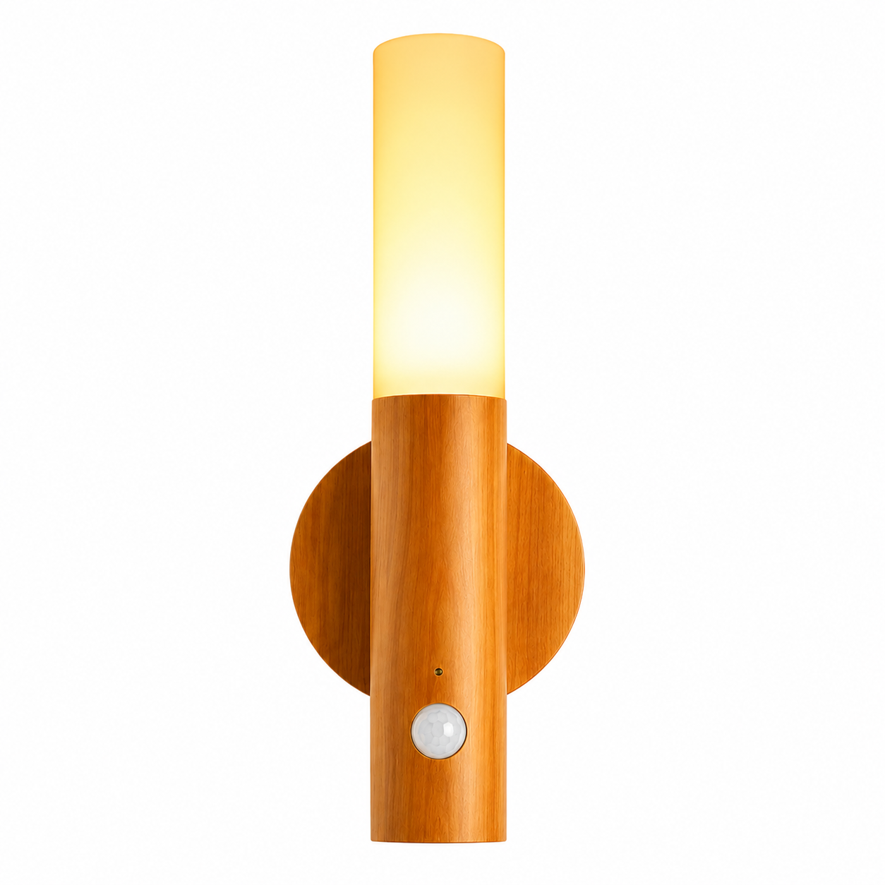 LED Nachtlicht Farbvarianten Holzdesign