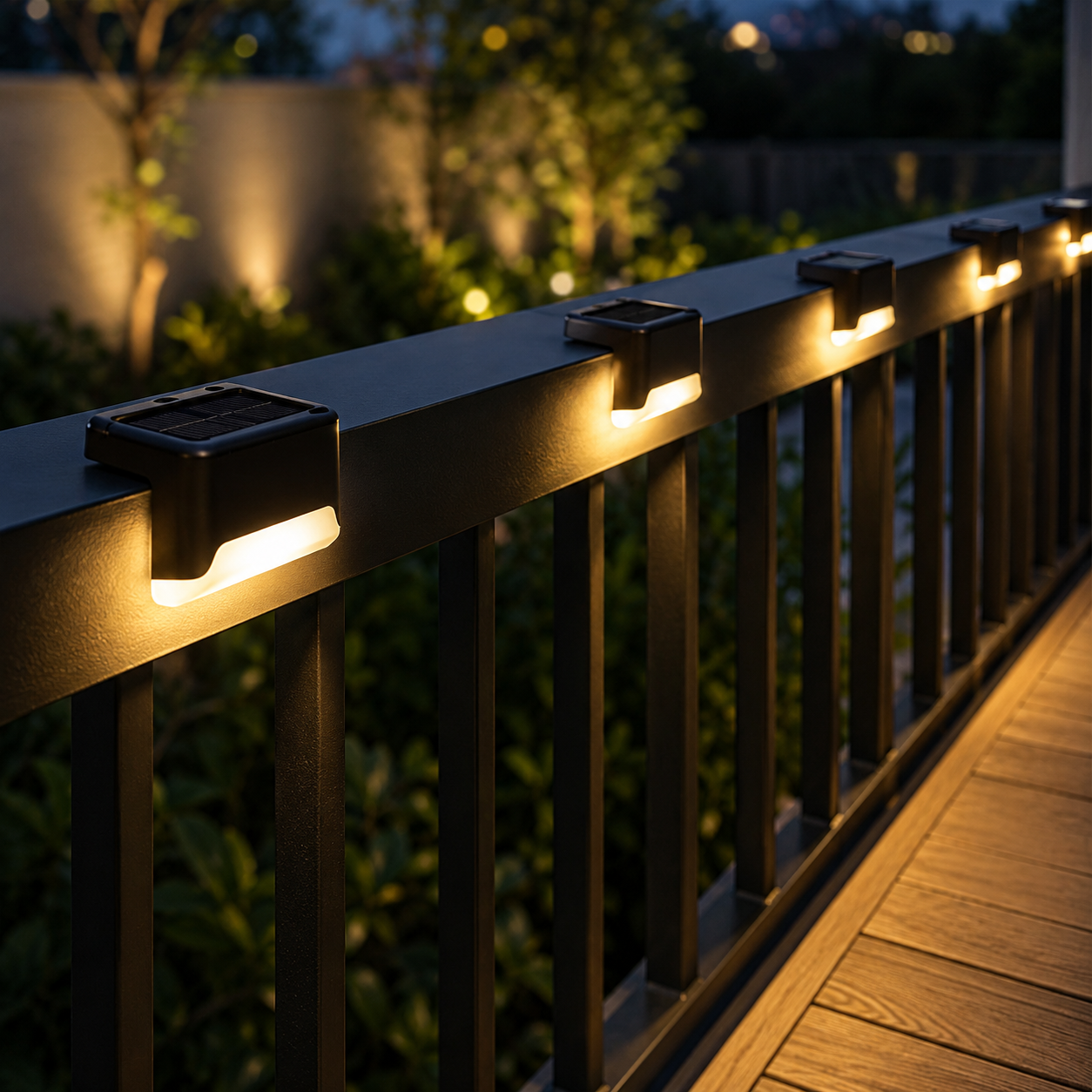 LED Solar Außenleuchte mit Dämmerungssensor