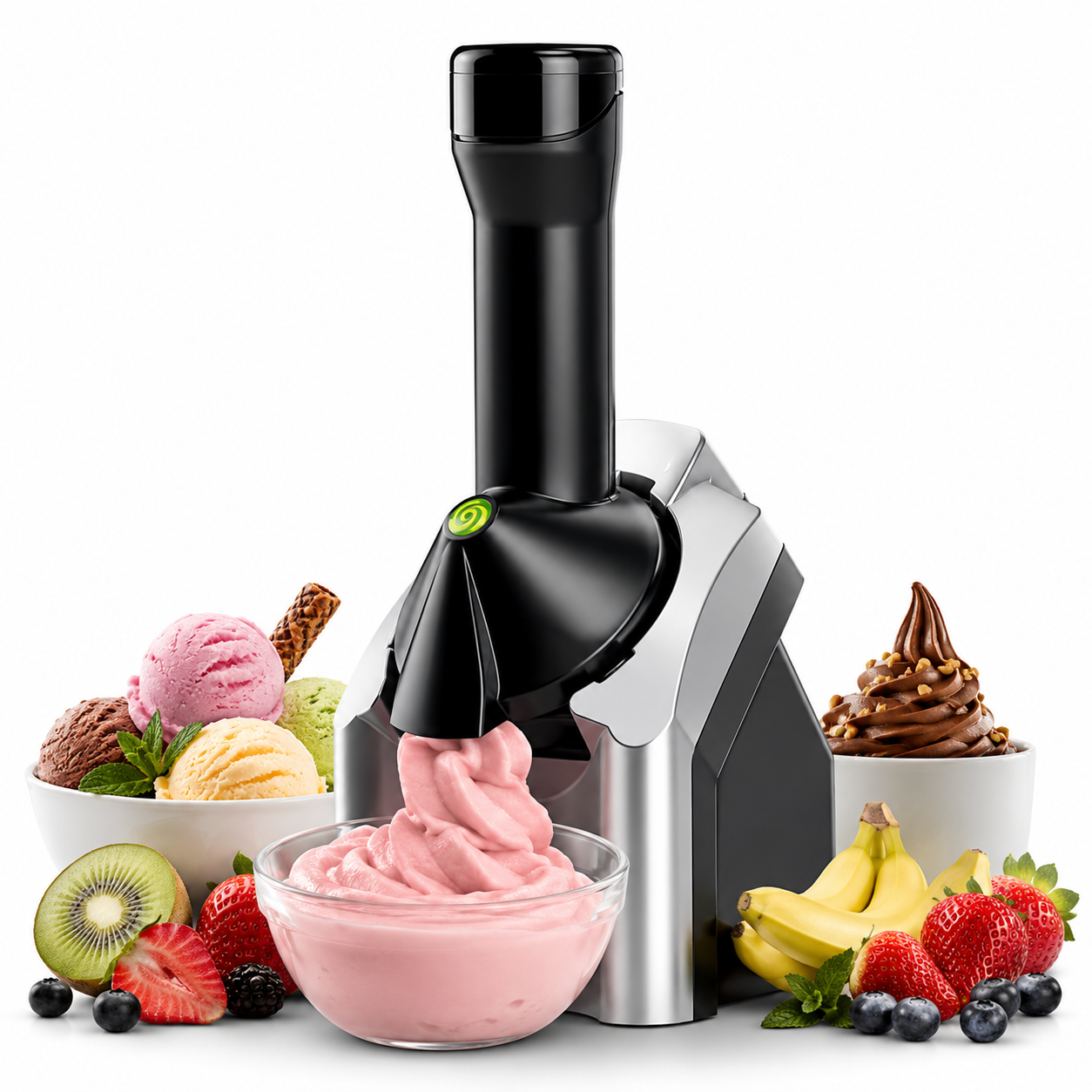 Eismaschine – Für Eis, Sorbet & Frozen Yogurt, Einfache Bedienung