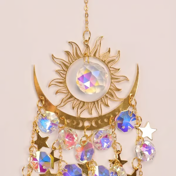 LightCatcher – Crystal Suncatcher Hanging Decoration, Set of 2