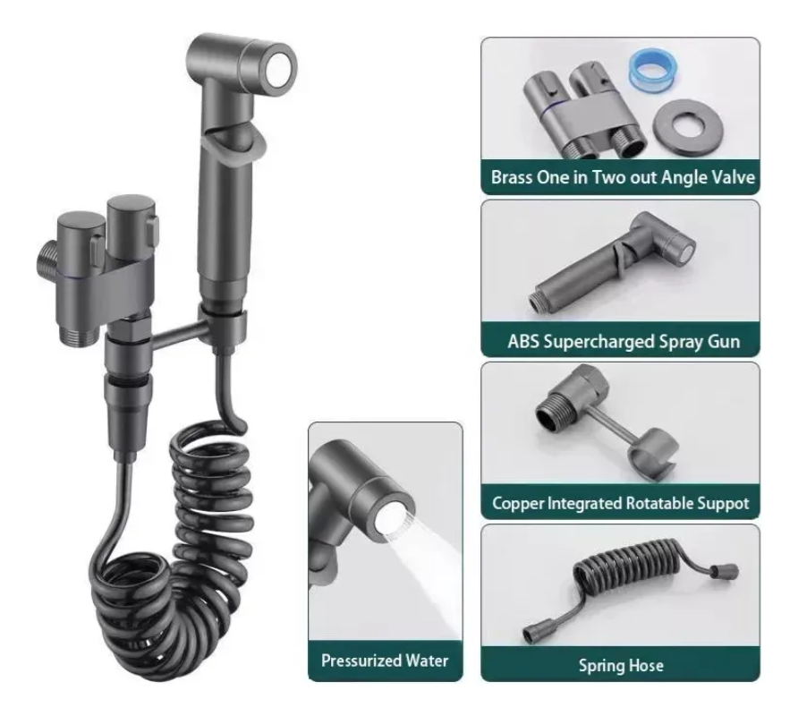 PremiumBidet Handbrausen-Set Mit Dualventil