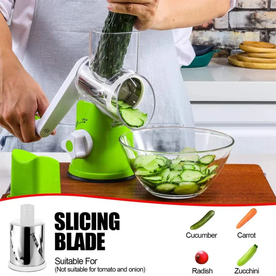 VegetableCutter Rollender Multifunktions-Gemüseschneider