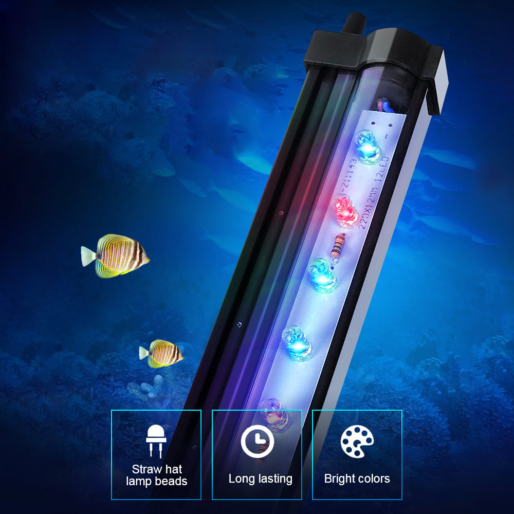GlowBubble – LED-Aquarium-Blasenlicht, Mehrfarbig