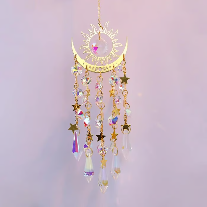 LightCatcher – Crystal Suncatcher Hanging Decoration, Set of 2