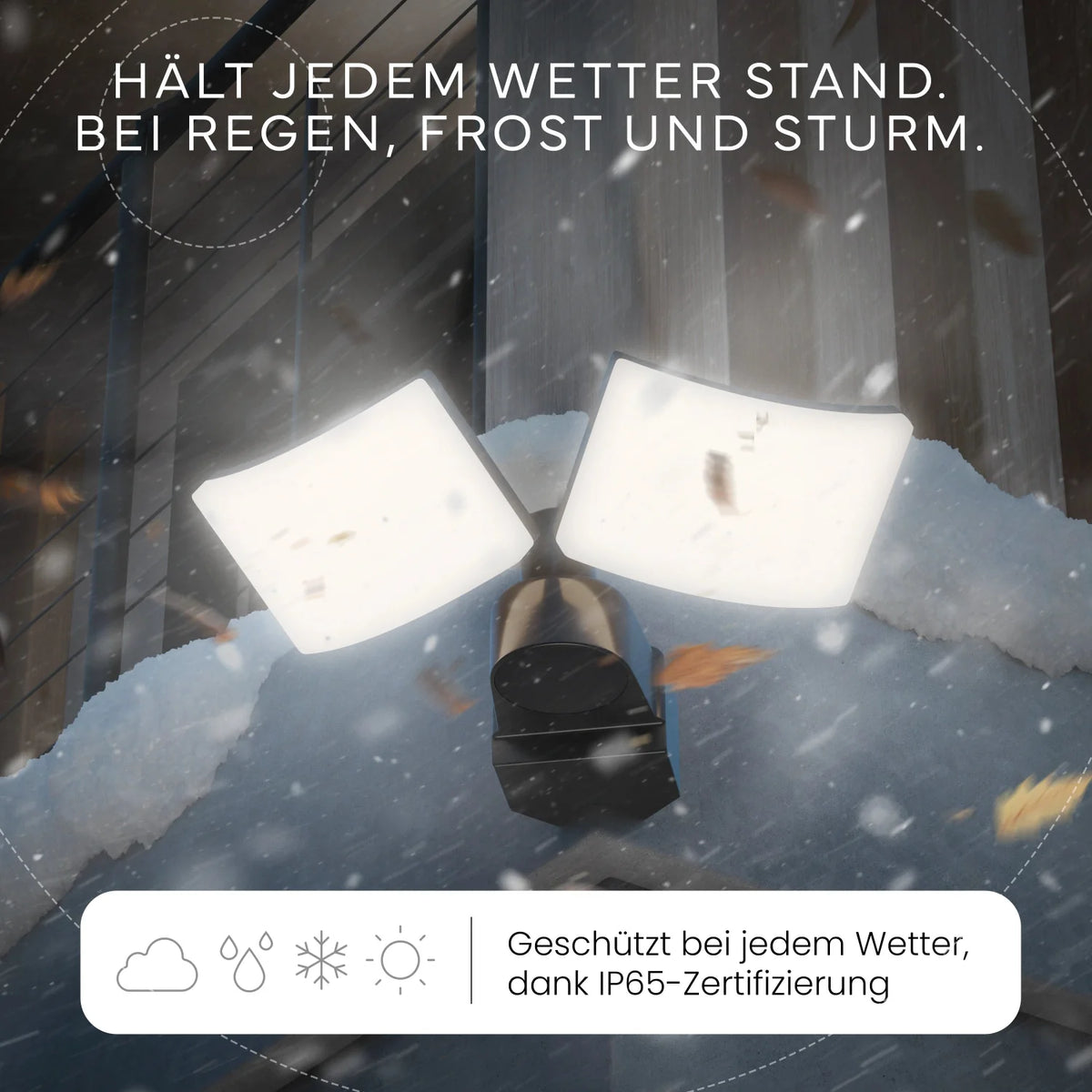 Wandleuchte LUMAX DUO Maße und Abmessungen