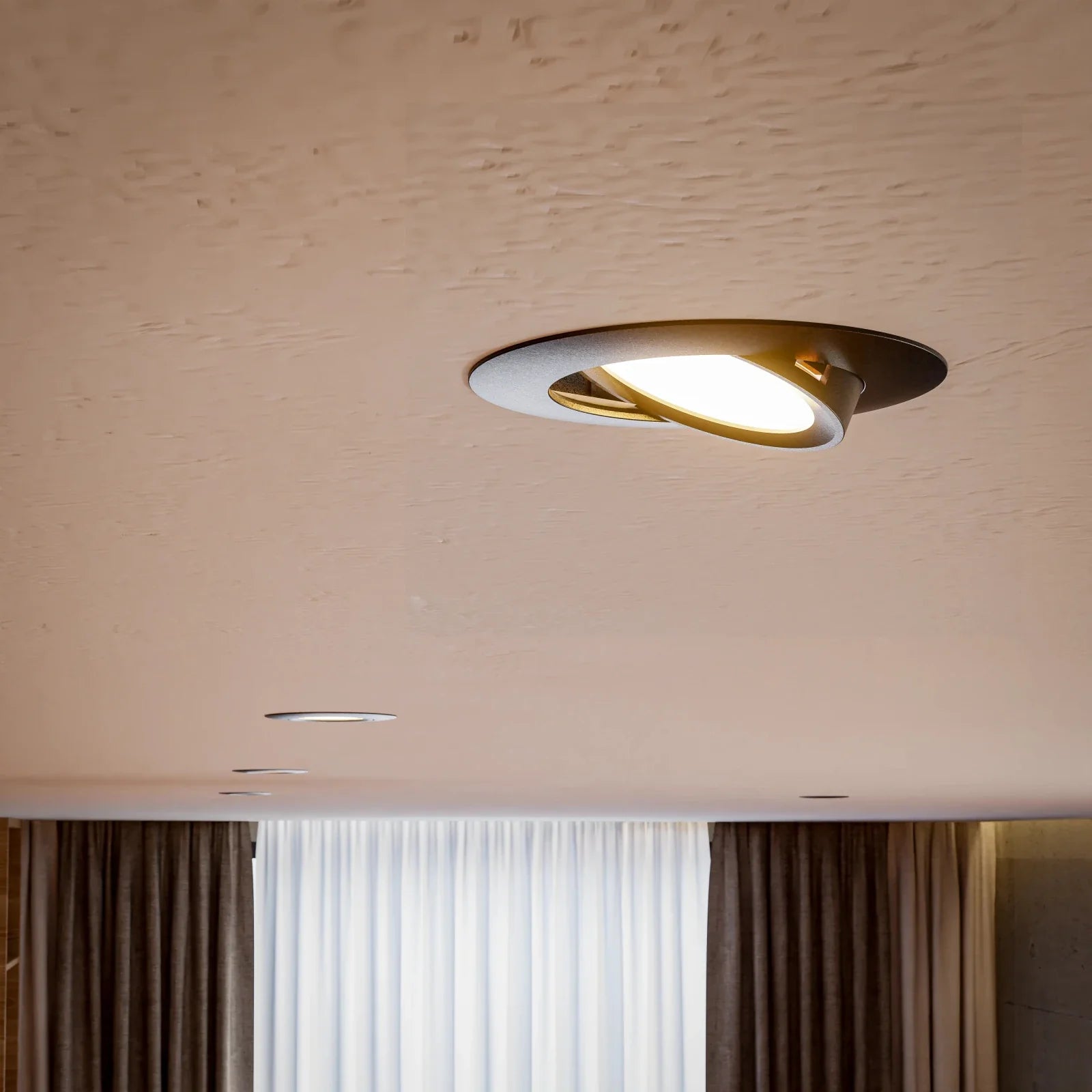 Einbaustrahler NUO Farbe Schwarz mit LED-Modul