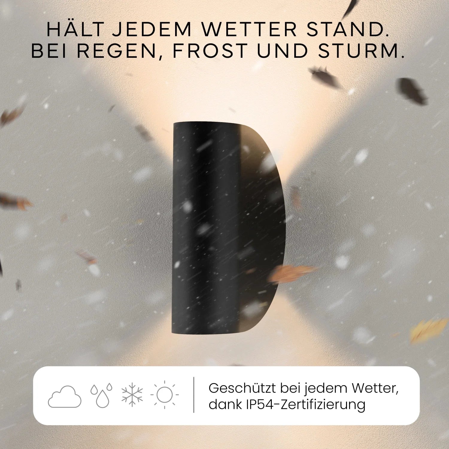Wandleuchte MILO Detailansicht drehbarer Lampenkopf