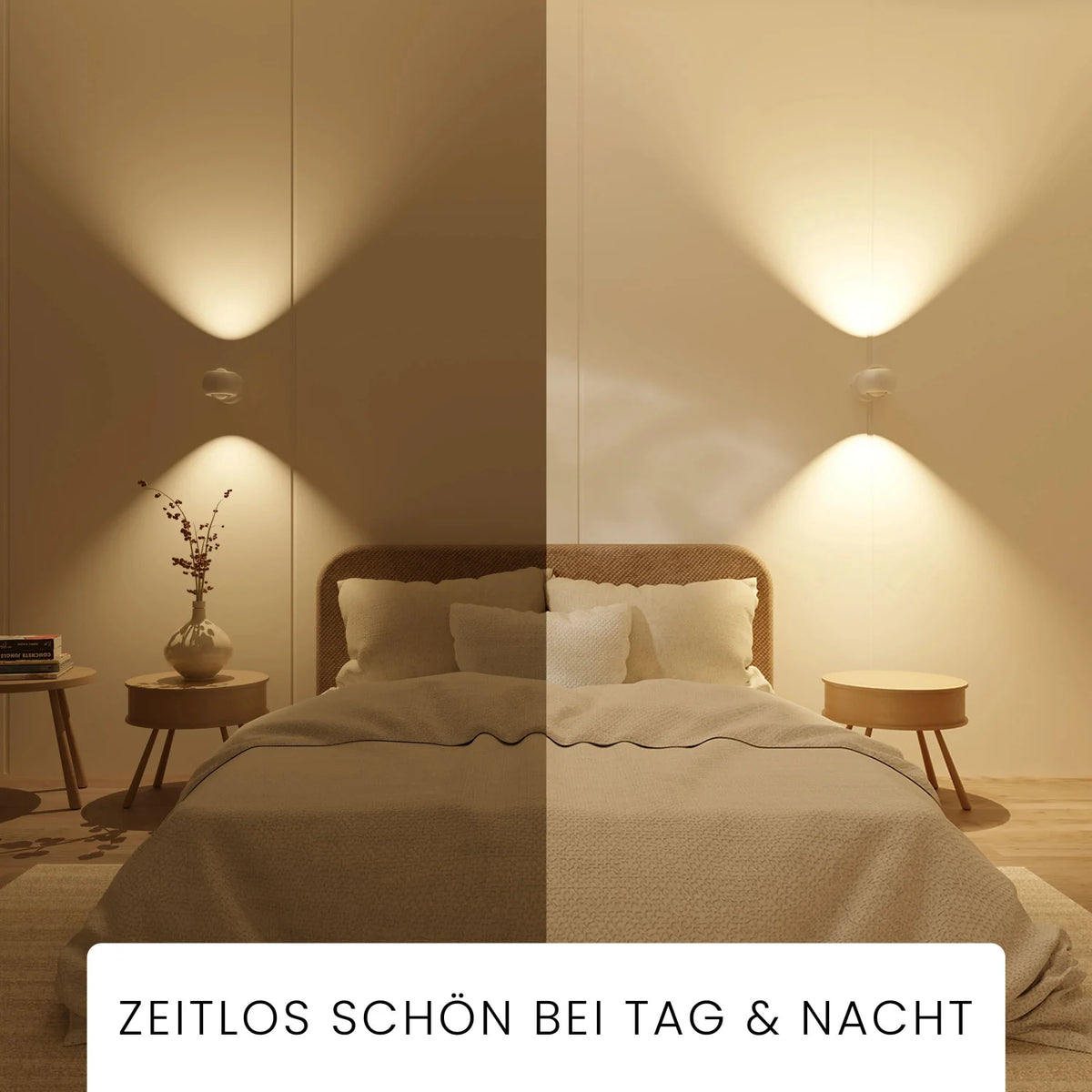 Wandleuchte ORVA Up-&-Down-Light 350°, IP54