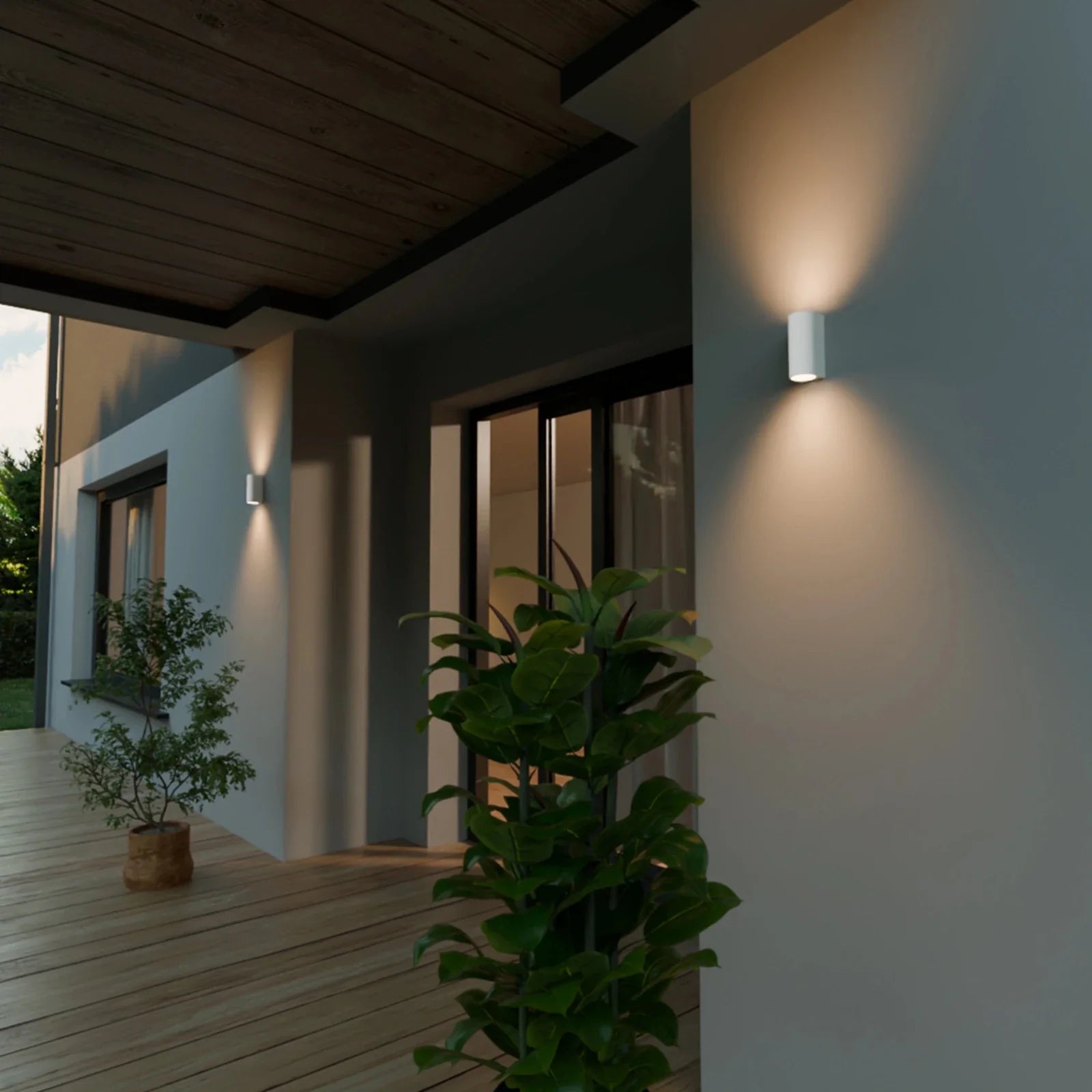 Wandleuchte VAYA DUO Up-&-Down-Light, 2x GU10, IP54