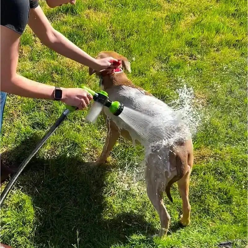 PetShower – Multifunktionale Tierdusche mit Shampoo-Spender