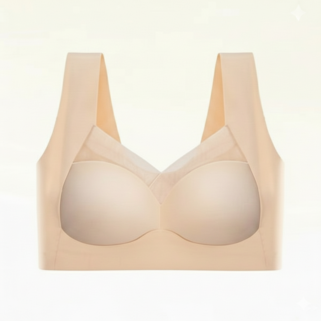 CurveBra Push-Up BH Ohne Bügel, Atmungsaktiv Und Nahtlos