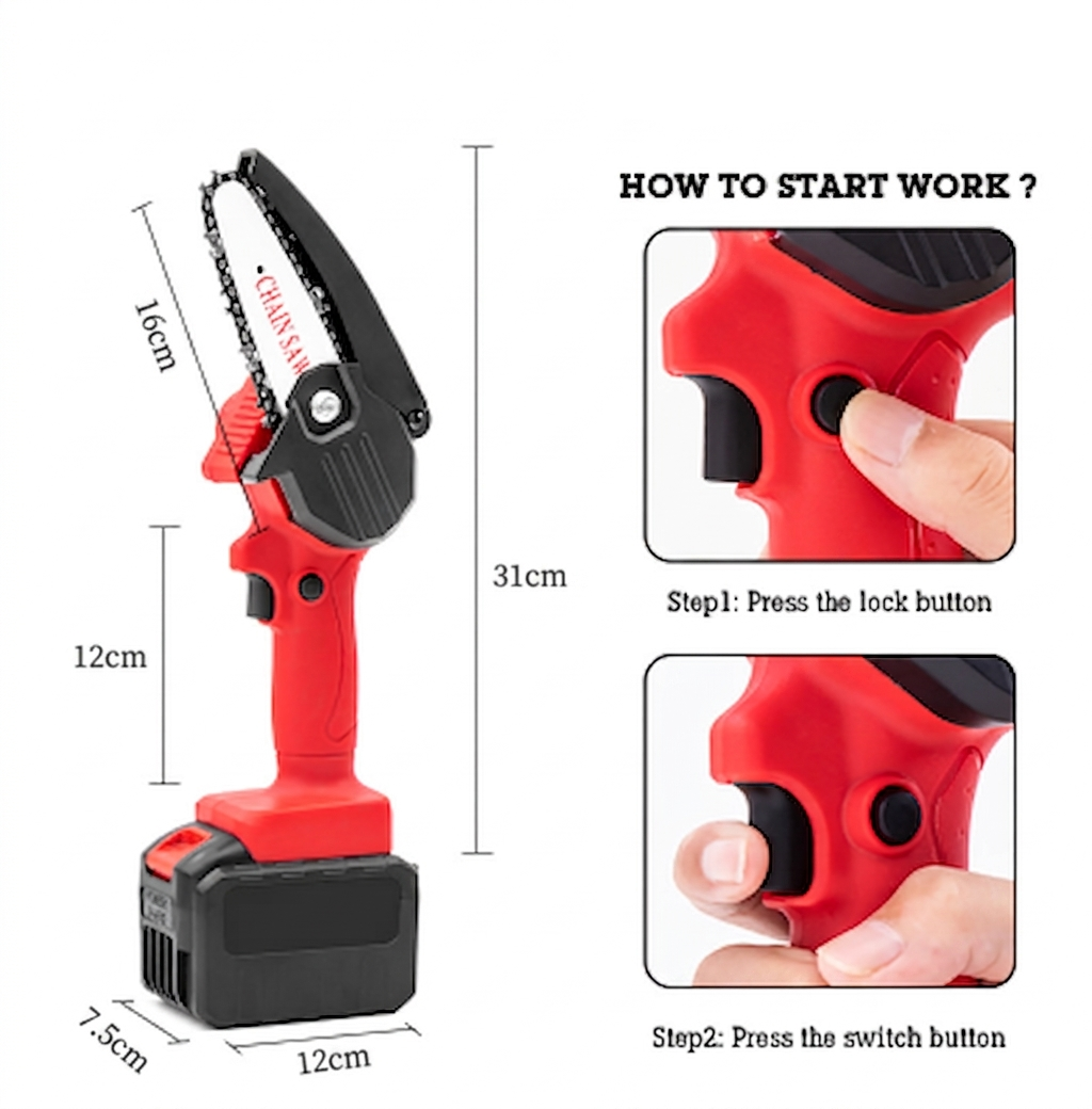 PortableChainsaw – Mini-Handkettensäge